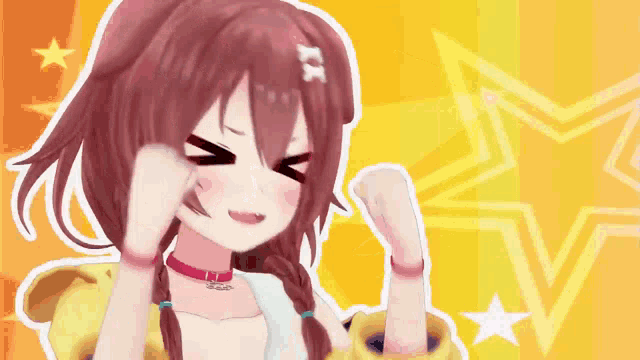 a girl with a necklace that says ' i love you '