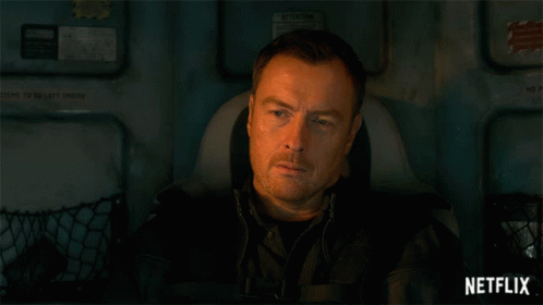 Stare Toby Stephens GIF - Stare Toby Stephens John Robinson GIFs