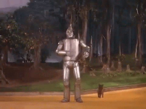 Excuse Me Tin Man GIF - Excuse Me Tin Man Wizard Of Oz GIFs