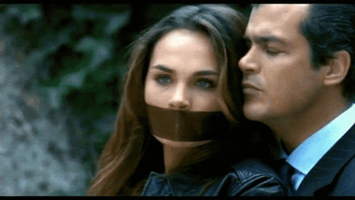 Melanie Maudran Tape Gagged GIF - Melanie Maudran Tape gagged Frank Riva - Discover & Share GIFs