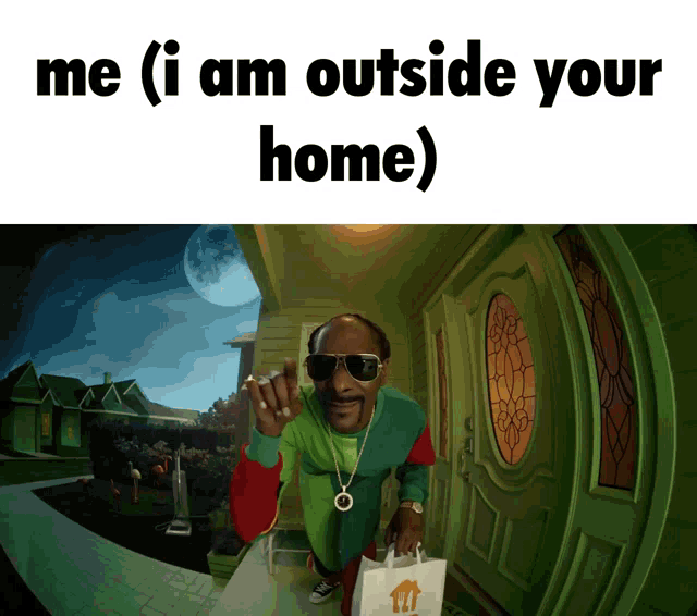 Snoop Dogg Outside GIF - Snoop Dogg Outside Outside Your Home GIFs