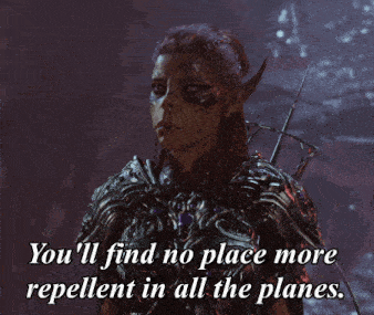 You'Ll Find No Place More Repellent In All The Planes You'Ll Find No Place Worse GIF - You'Ll Find No Place More Repellent In All The Planes You'Ll Find No Place Worse Lae'Zel GIFs