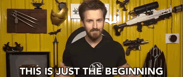 This Is Just The Beginning Start GIF
