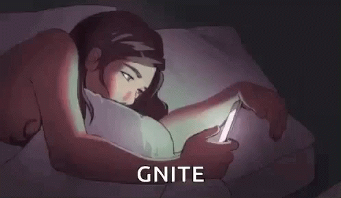 Texting Good Night GIF - Texting Good Night Gnite GIFs