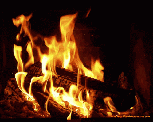 Fireplace Log GIF - Fireplace Fire Log GIFs