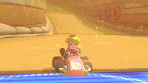 Mario Kart - Mario Kart GIF - Ario Kart Princess Peach Peach GIFs