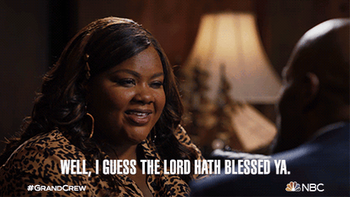 Well I Guess The Lord Hath Blessed Ya Nicky GIF - Well I Guess The Lord Hath Blessed Ya Nicky Nicole Byer GIFs