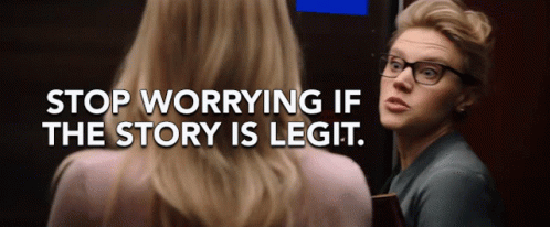 Stop Worrying If The Story Is Legit Dont Worry GIF - Stop Worrying If The Story Is Legit Dont Worry Not A Problem GIFs