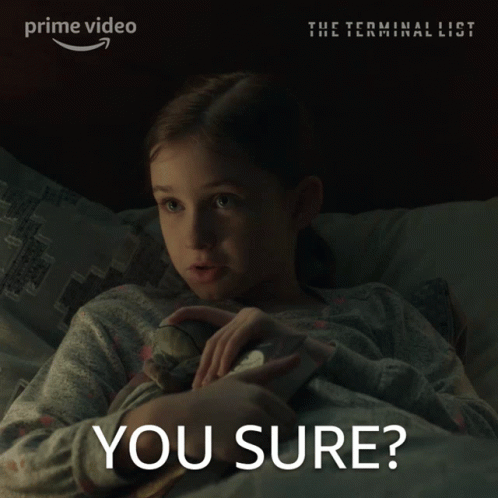 You Sure Lucy Reece GIF - You Sure Lucy Reece The Terminal List GIFs