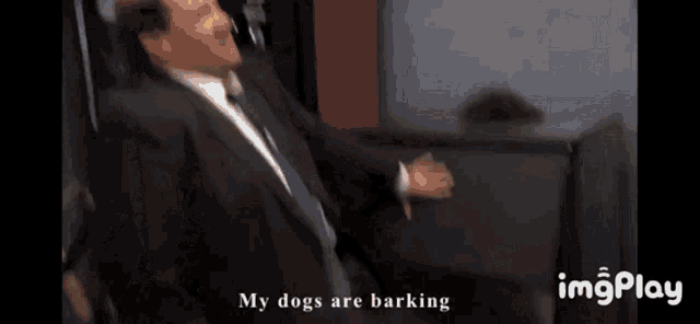 Kevin The Office GIF - Kevin The Office My Dogs Are Barking GIFs