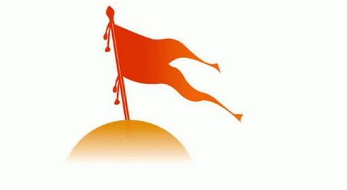 Rss Kashmir Flag GIF - Rss Kashmir Flag Jammu GIFs