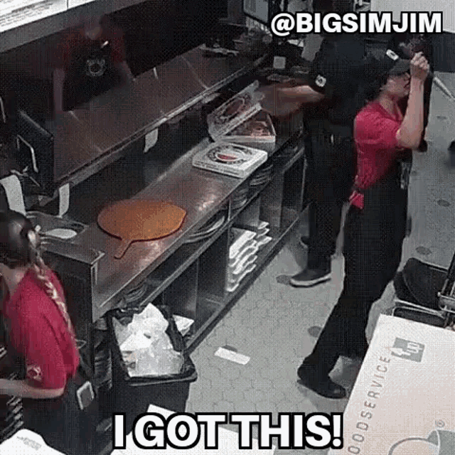 I Got This Pizza Is Love GIF - I Got This Pizza Is Love Dominos GIFs