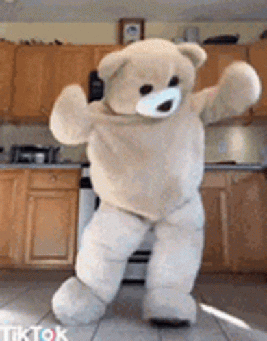 Bear Costume GIF - Bear Costume Dancing GIFs