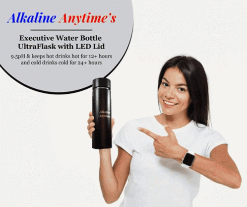 Alkaline Water Filter Alkaline Water Bottle GIF