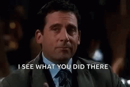 I See What You Did There Steve Carell GIF - I See What You Did There Steve Carell Wink GIFs
