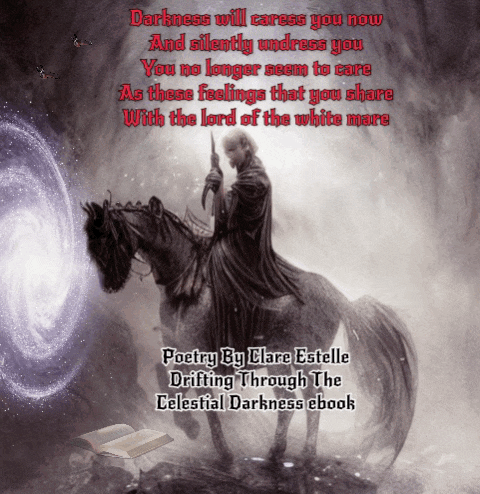a poetry by elare estelle drifting through the celestial darkness book