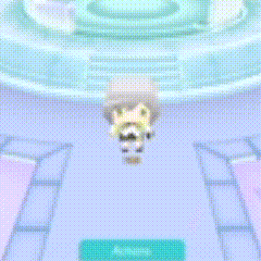 a cartoon character is flying through the air in a video game .