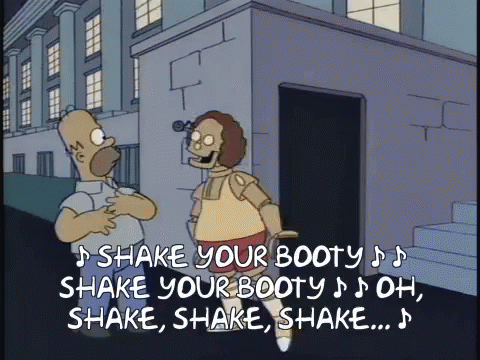 Shake Booty GIF - Shake Booty Simpsons GIFs