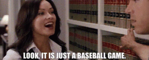 The Change Up Sabrina Mckay GIF - The Change Up Sabrina Mckay Look It Is Just A Baseball Game GIFs
