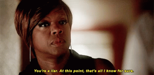 Youre A Liar How To Get Away With Murder GIF - Youre A Liar How To Get Away With Murder Viola Davis GIFs