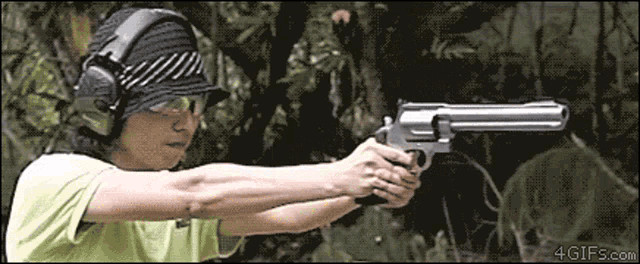 Cannot Hold The Pistol Backfire GIF - Cannot Hold The Pistol Backfire Gun GIFs