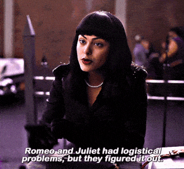 Riverdale Veronica Lodge GIF - Riverdale Veronica Lodge Romeo And Juliet Had Logistical Problems GIFs