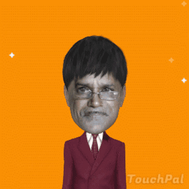 a cartoon of a man in a suit and tie says well done