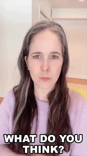 What Do You Think Rachel Smith GIF - What Do You Think Rachel Smith Rachels English GIFs