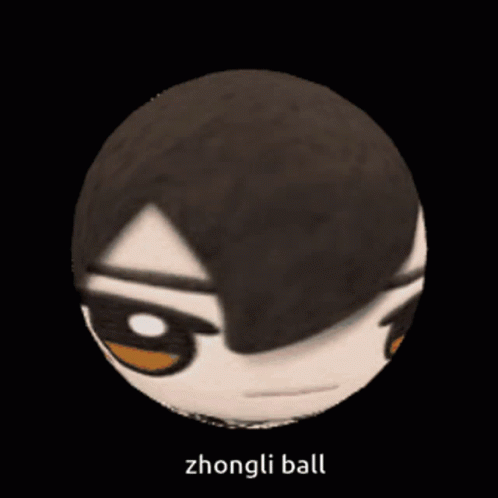 Zhongli Zhongli Ball GIF - Zhongli Zhongli Ball Zhongli Genshin Impact GIFs