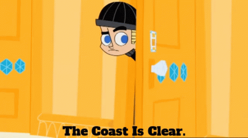 Johnny Test The Coast Is Clear GIF