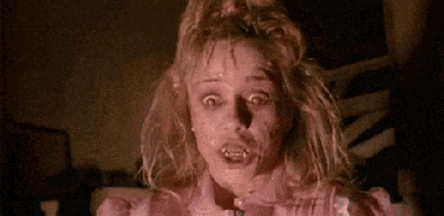 Night Of The Demons Stop Looking At Me GIF - Night Of The Demons Stop Looking At Me Stop Looking GIFs