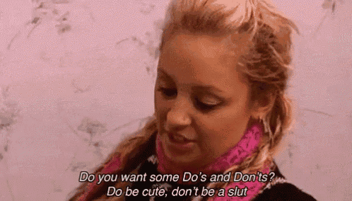 Advice Nicole Richie GIF