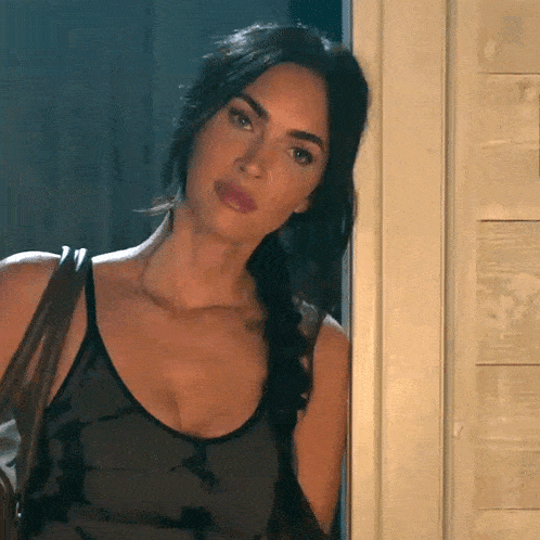Waiting By The Door Megan Fox GIF - Waiting By The Door Megan Fox The Expendables 4 GIFs
