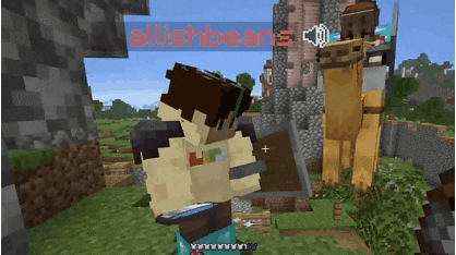 a screenshot of a video game with the words allishbeans visible