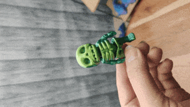 Skeleton Filament GIF - Skeleton Filament 3dprinting GIFs