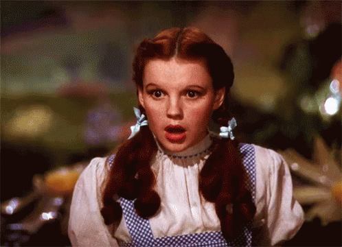Gasp GIF - Wizard Of Oz Judy Garland Shocked GIFs