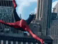I Belive I Can Fly Spider Man GIF - I Belive I Can Fly Spider Man Fly GIFs