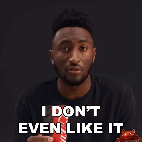 I Dont Even Like It Marques Brownlee GIF - I Dont Even Like It Marques Brownlee Mkbhd GIFs