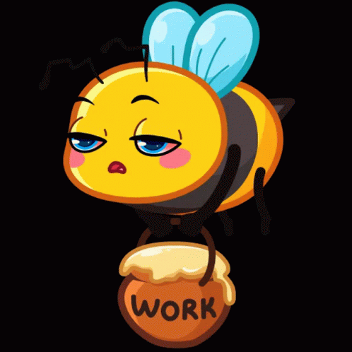 Bee Tired GIF - Bee Tired Sleepy GIFs