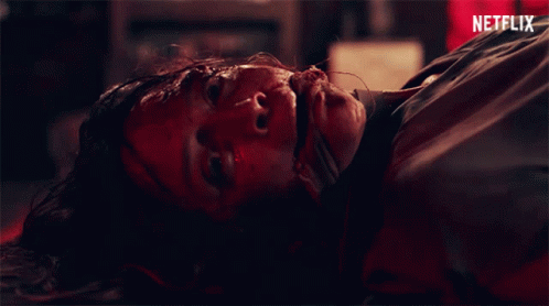 Terrified Elisa GIF - Terrified Elisa A Classic Horror Story GIFs