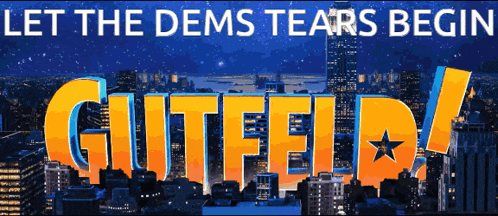 a poster that says let the dems tears begin on it