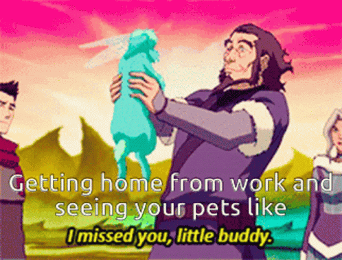 Getting Home Work GIF - Getting Home Work Seeing Your Pets GIFs
