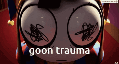 Goon Goon Trauma GIF - Goon Goon Trauma Pomni GIFs