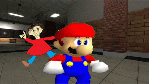 Mario Smg4 GIF - Mario Smg4 Jumping Rope GIFs