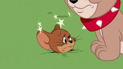 Tom And Jerry Jerry GIF - Tom And Jerry Jerry Seeing Stars GIFs