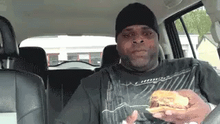 Double Cheeseburger And Some Of Dem Fries GIF - Five Guys Daym Drops Daymon Patterson GIFs