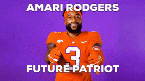 Alekazamb Amari Rodgers GIF - Alekazamb Amari Rodgers Patriots GIFs