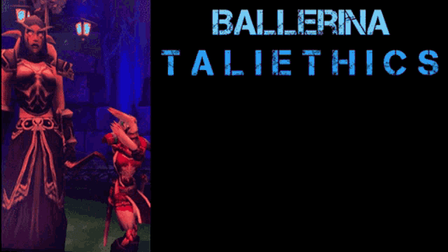 ballerina taliethics talitubby of myffanwy leader of the pack poster