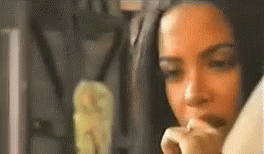 Aaliyah Focused GIF - Aaliyah Focused Thinking GIFs