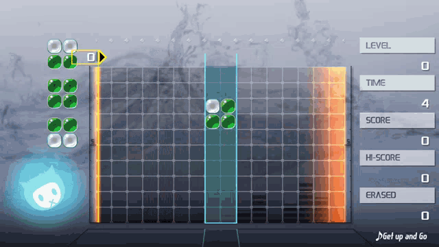 Lumines Lumines Remastered GIF - Lumines Lumines Remastered Get Up And Go GIFs